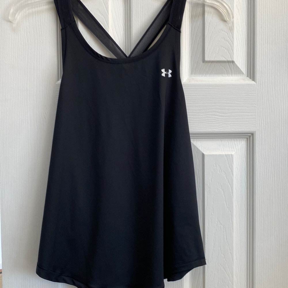 Black tank top